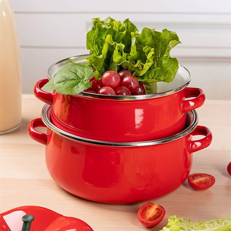 Emaillierter Suppentopf, verdi – Home Cooking Cookbook Bewertung und Preis