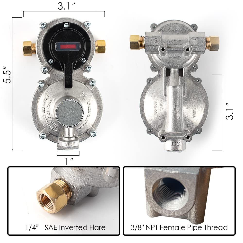 2er-Pack 2-stufiger automatisc – Home Cooking Gas Bewertung und Preis