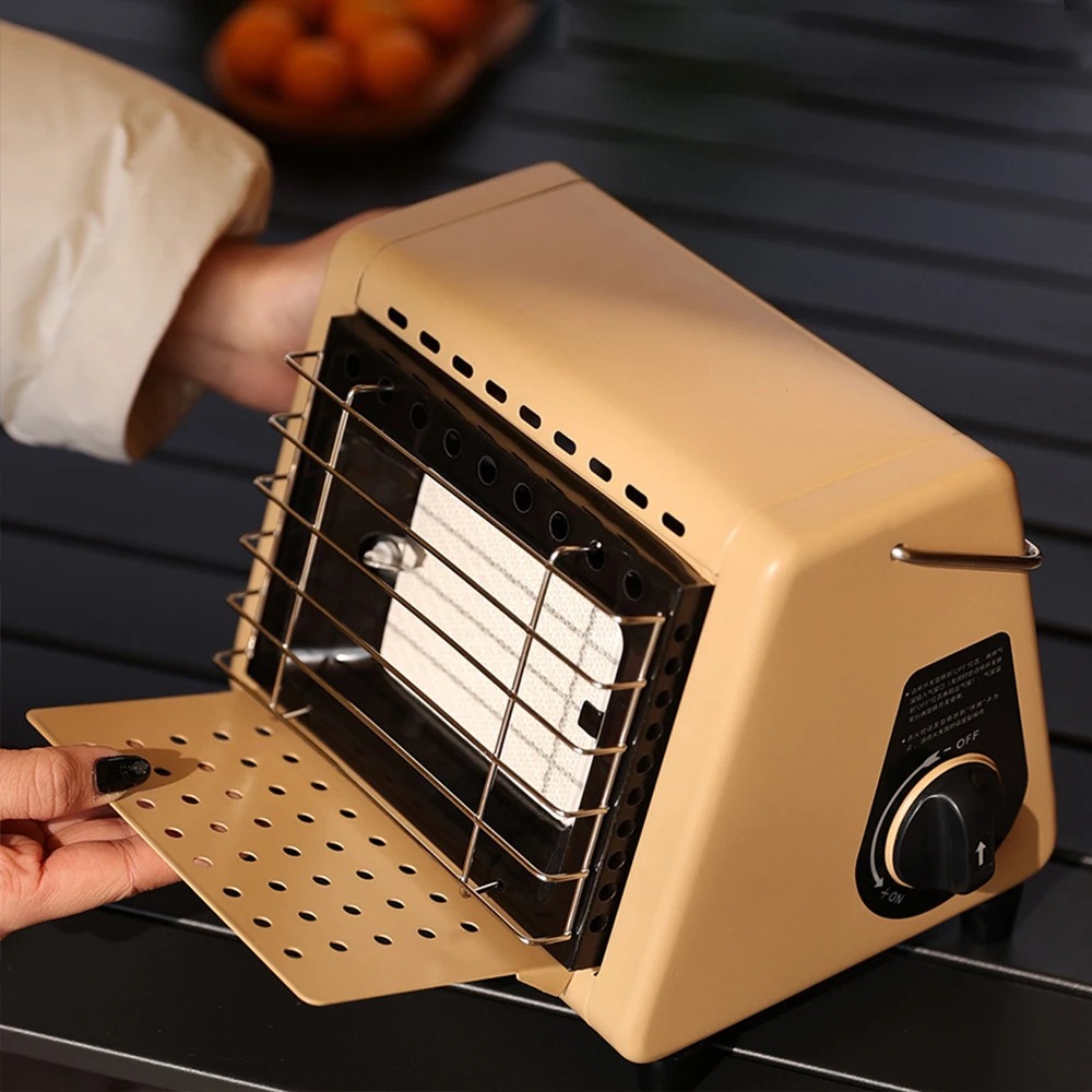 1,5 kW tragbarer Gasheizer, Gr – Home Cooking Heater Bewertung und Preis